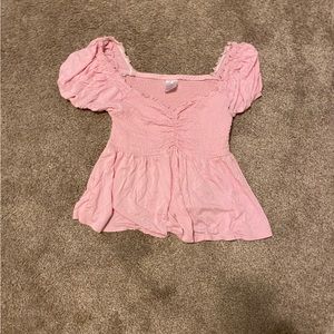 Pink top Size medium